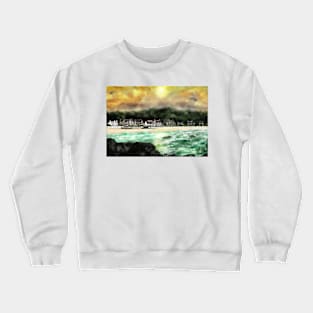 Millport Shore-Front, Isle of Cumbrae, West Coast of Scotland [2] Crewneck Sweatshirt